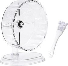 Hamster Wheel Silent Exercise Wheel 21cm Plastic Small Animal Cage Accessory