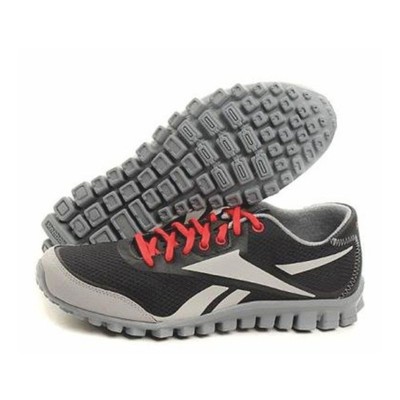 Reebok Laufschuhe, Herren Sneaker Realflex Optimal 3.0, schwarz/grau/rot