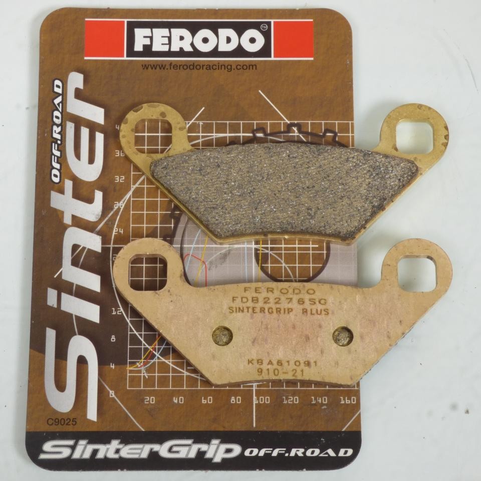 Plaquette de frein Ferodo Polaris 850 Scrambler 2015 pour résoudre le manque de mordant