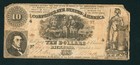 $10 1861 Confederate States of America - Richmond** PAPER CURRENCY — photo 2