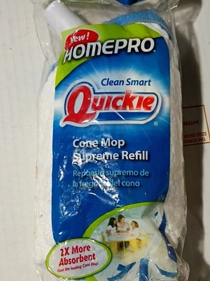 Homepro Quickie Cone Mop Clean Smart Type E Model 0941M Supreme Refill Wet Mop