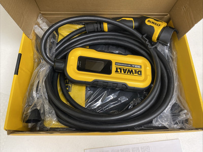 DEWALT Level-2 Portable Electric Vehicle EV Charger up to 32 Amps