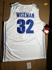 Nike Memphis Tigers Wiseman #32 Basketball Jersey White/Blue/Gray Size S — photo 2