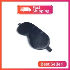 Sleep Mask, Silk Eye Mask for Sleeping with Adjustable Strap, Satin Blackout Sle