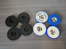 Lot of 8 Vintage 3 Empty 8mm Super 8 Plastic Movie Film Reels No films