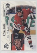 1998-99 SP Authentic Future Watch 742/2000 Mike Maneluk #93 1nw5