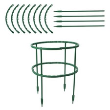 Réutilisable Plante Piquet Grimpant Treillis 12 Pcs 15.5 × 25cm Fleurs Pied Cage