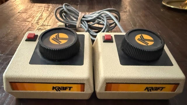 Vintage Kraft Systems Apple II PC Paddles-Tested