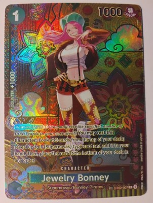 Jewelry Bonney (SP) C Two Legends ST02-007 NM Proxy