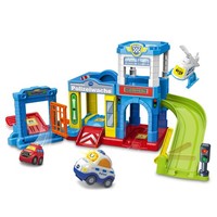 VTech Baby TUT TUT Flitzer Polizeiwache - Interaktives Spielset FüR
