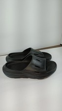 Hoka Men s Slide Sandals Black Slip-On Rubber...