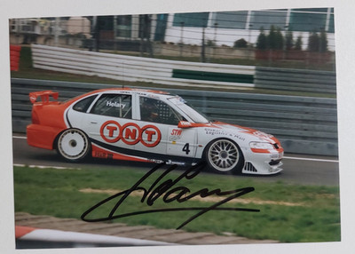 Eric Helary - Opel Vectra , TNT , DTM , O-Foto , Autogramm , signiert
