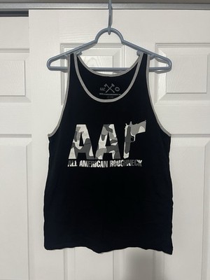 All American Roughneck Men's Graphic Tank Top Black