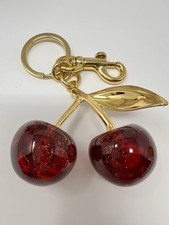 Cherry Keychain Bag Charm/Keychain Red Detachable Accessory New in Pkg