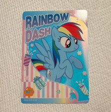 Hasbro My Little Pony Rainbow Dash Hologram Non-sport Card Mtr Rbe01-mtr-011l3 Hasbro My Little Pony Rainbow Dash Hologram Non-sport Card Mtr Rbe01-mtr-011l3