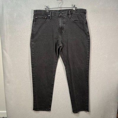 Gap Mens Size 38 x 32 Slim Gapflex Jeans Black Denim Stretch