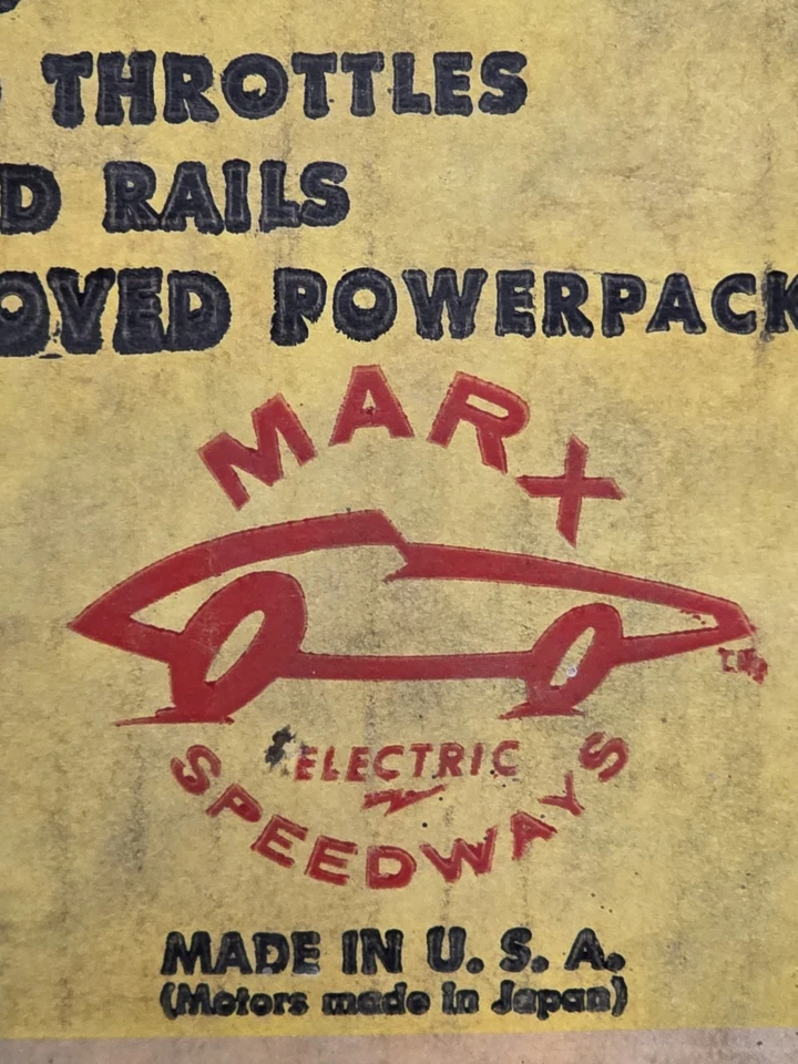 VINTAGE Marx International Sports Car Road Race Set (Complete) w/Original Box - Image 3 of 4