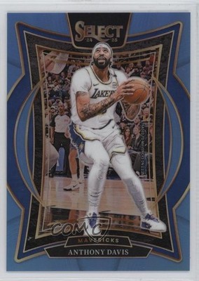 2024-25 Panini Select Concourse Light Blue Prizm 116/299 Anthony Davis #25 hs9
