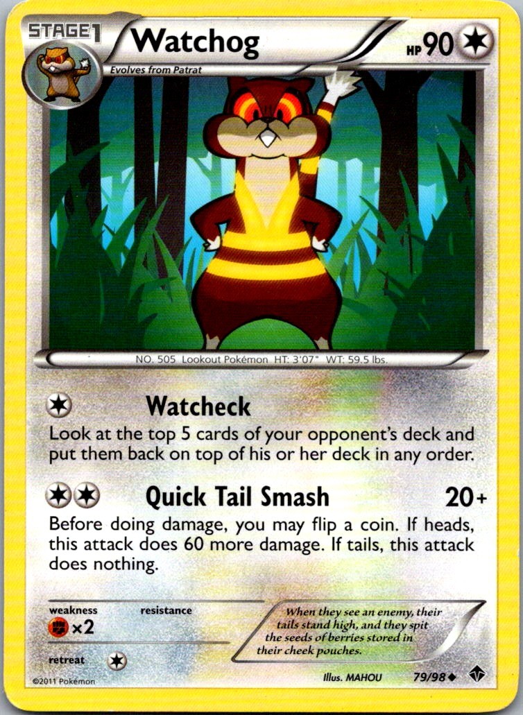 Watchog 79/98 Emerging Powers Uncommon  NM
