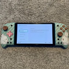 Nintendo Switch OLED Console 2024 HEG-001 Model with HORI Pokémon Controllers