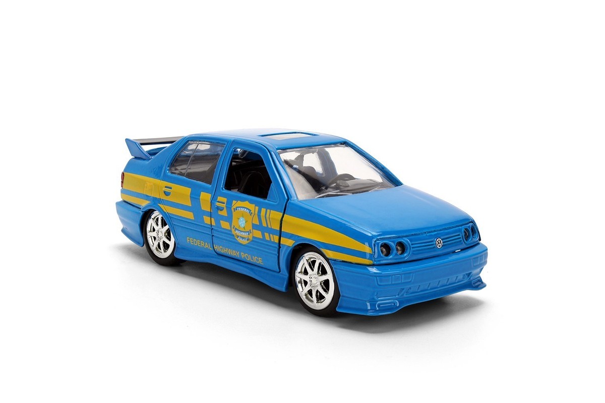 Jada 1:32 Fast & Furious Movie 1995 VW Jetta Police Car 36363