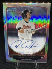 2013 Bowman -Chrome Prospects Autographs Andrew Aplin #BCP-AA Refractor /500 RC 