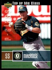 Mike Rouse 2004 Upper Deck r-class #107 Athletics MLB READ FREE SHIPPING