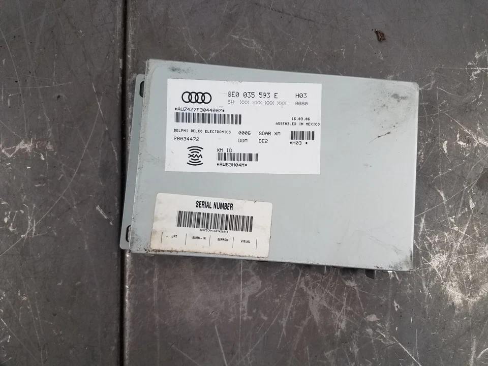 Módulos de control de carrocería Audi S4 B7 Avant 2006 #2021 J3 Foto 2 de 4
