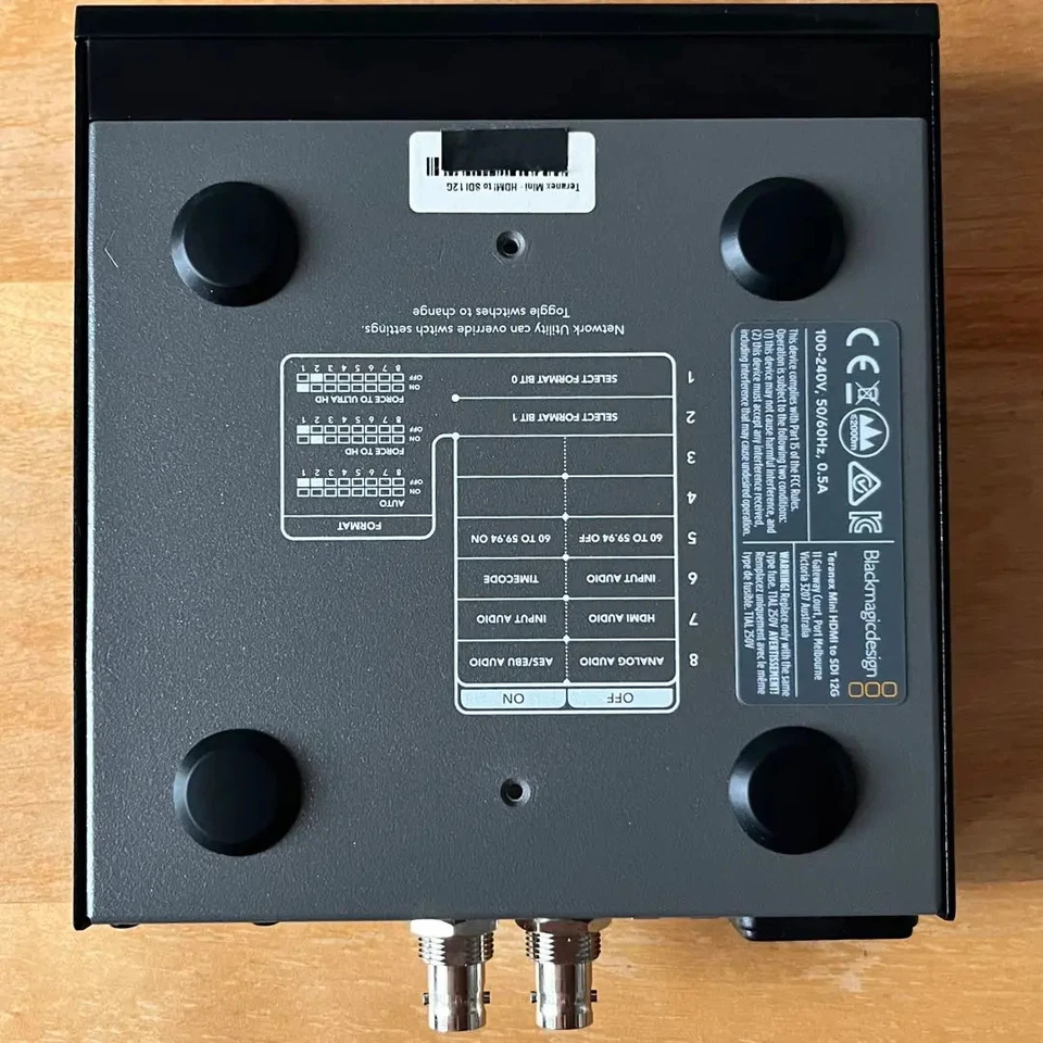 Blackmagic Design Teranex SDI to HDMI to Optical 12G Smart Panel Converter Grey - Image 4 of 4