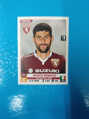 2015-2016 Panini Footballers Figure New N 548 Marco Benassi Turin