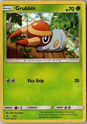 Grubbin 002/012 McDonald's Promos 2017 Holo