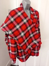 Red Checked Pyjamas Size 16