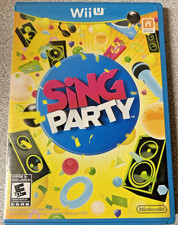 Sing Party (Nintendo Wii U, 2012) Very Clean Disc