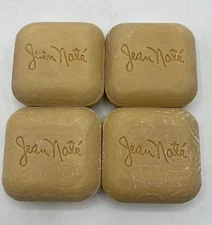 Vtg Jean Nate Soap Set 4 Cakes 1.4 oz Each Lanvin USA Retro Bath
