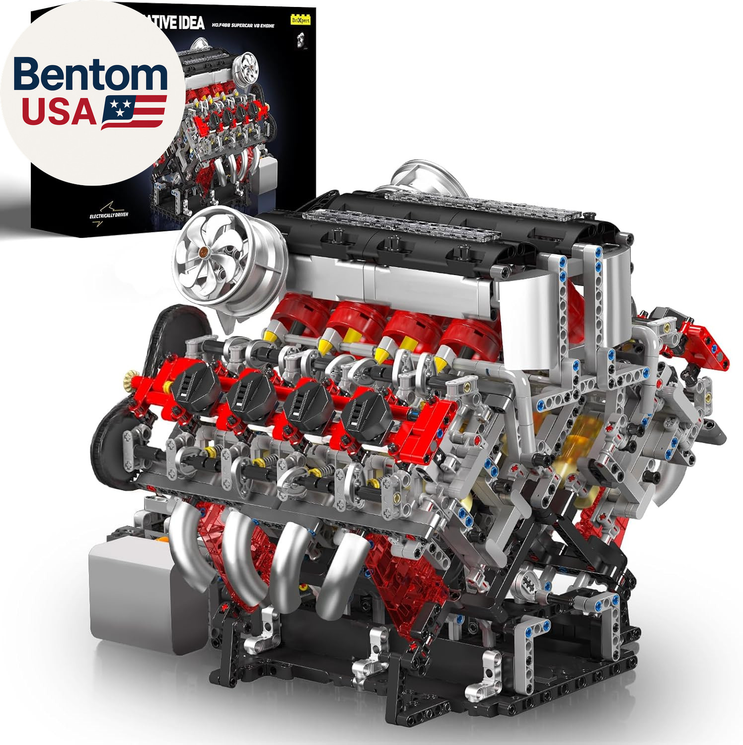 Engine That Works With Motor, Buildabe Ste