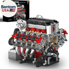 10130 V8 Engine Model Kit Surper Car Engine That Works With Motor Buildabe Ste 10130 V8 Engine Model Kit Surper Car Engine That Works With Motor Buildabe Ste