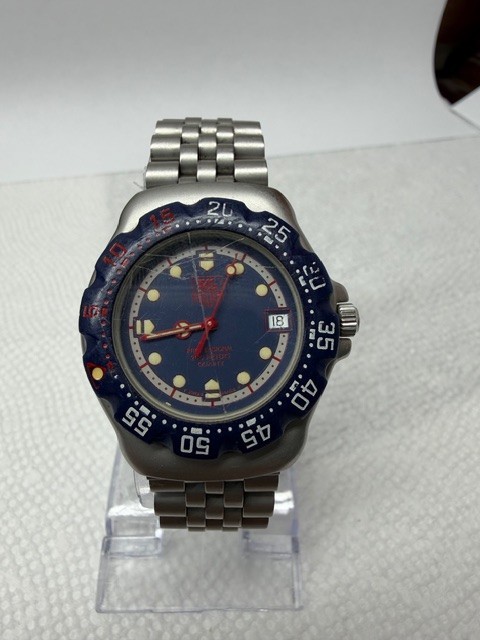 TAG Heuer Formula 1 Professional 200M WA1210 Bule Dial Mens Quartz Watch