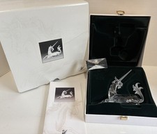 1996 Swarovski Crystal UNICORN Figurine SCS Fabulous Creatures Box COA Ship2DAY
