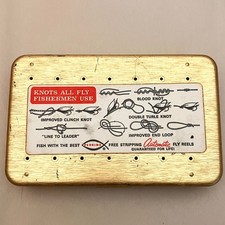 Vintage Perrine Fly Box Model 101 Aluminum wi...