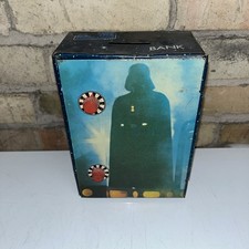 Star Wars Empire Strikes Back Darth Vader 1980 Metal Bank giocattolo combinazione sicura