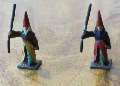 Wizard x 2 von Minifigs (Mythical / Middle Earth Range) MERP - ME4