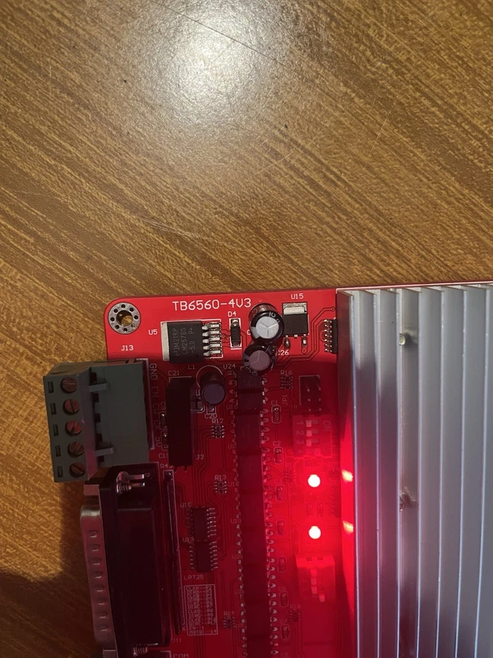 Scheda 4 assi TB6560 passo-passo motore LPT motor driver Mach3 CNC Pantografo - Immagine 4 di 4