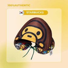 Starbucks Korea 2026 BAPE Baby Milo | neck pillow set Limited Edition