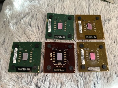 AMD CPU Lot x5 socket 462/A Chips Untested