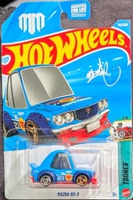 HOT WHEELS 2026 MAZDA RX-3 BLUE 142/250 JJJ95 TOONED CAMPBELL/WHIDDETT DESIGN