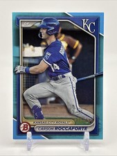 2024 Bowman - Prospects Carson Roccaforte #BP-33 Sky Blue Border /499 (RC, SP)