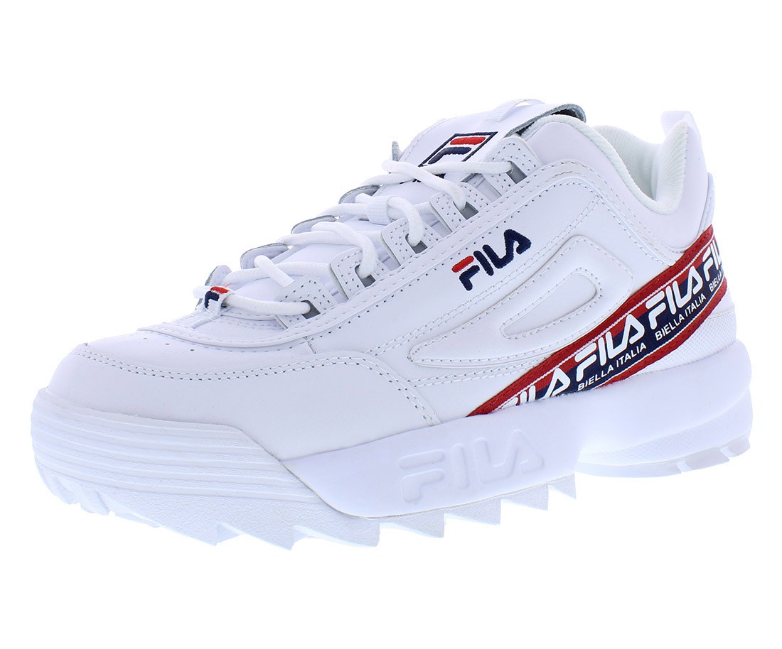 FILA★DISRUPTOR 2 WEDGE TAPEY TAPE★ロゴ★厚底★2色 Fila Disruptor Ii Logo Tape Mens Shoes | eBay