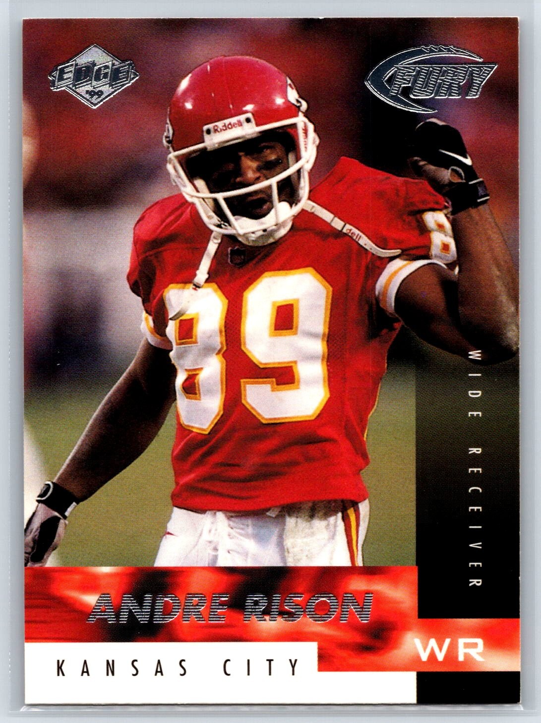 1999 Collector's Edge Fury Andre Rison Kansas City Chiefs #115