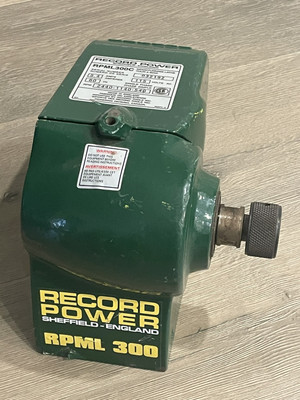 Record Power RPML 300 Wood Lathe HEADSTOCK Spindle RPML300C Parts/Repair