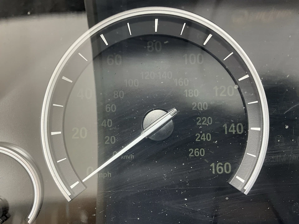 2011 BMW 550i GT SPEEDOMETER INSTRUMENT CLUSTER HEAD UP GAUGE 9249574-01 - Image 3 of 4